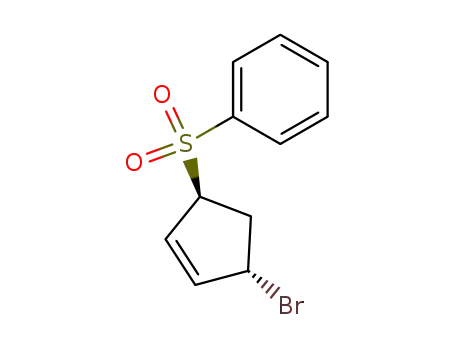 trans-3-Brom-5-(phenylsulfonyl)cyclopenten