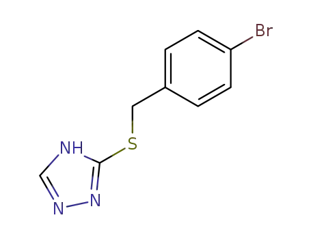 3-(4-bromo-benzylsulfanyl)-4H-[1,2,4]triazole