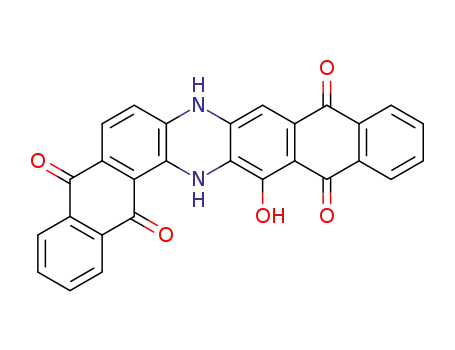 Molecular Structure of 16135-99-2 (Dinaphtho[2,3-a:2',3'-i]phenazine-5,10,15,18-tetrone,8,17-dihydro-16-hydroxy-)