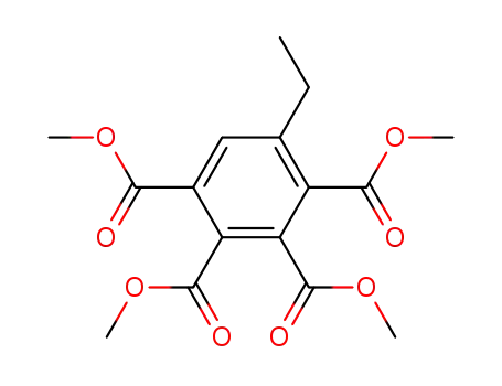 1,2,3,4-Tetrakis(carbomethoxy)-5-ethyl-benzol