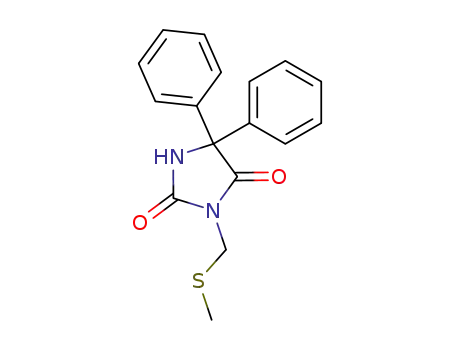 5,5-diphenyl-3-methylthiomethylhydantoin
