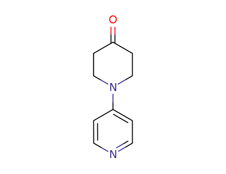 Molecular Structure of 126832-81-3 (1-Pyridin-4-ylpiperidin-4-one)