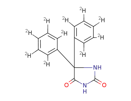 Molecular Structure of 65854-97-9 (5,5-DIPHENYL-D10-HYDANTOIN)