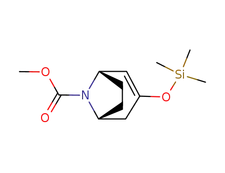 (1S,5R)-3-Trimethylsilanyloxy-8-aza-bicyclo[3.2.1]oct-2-ene-8-carboxylic acid methyl ester