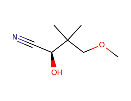 (R)-2-Hydroxy-4-methoxy-3,3-dimethyl-butyronitrile