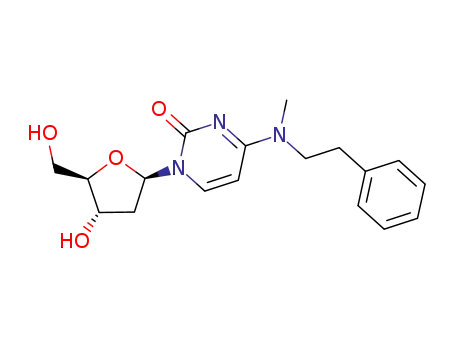 1-((2R,4S,5R)-4-Hydroxy-5-hydroxymethyl-tetrahydro-furan-2-yl)-4-(methyl-phenethyl-amino)-1H-pyrimidin-2-one