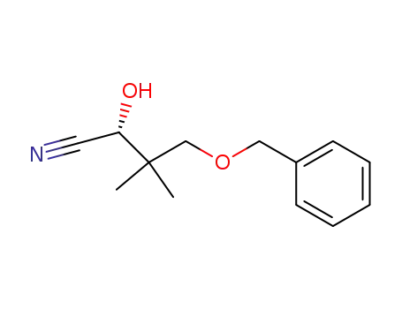 (R)-4-Benzyloxy-2-hydroxy-3,3-dimethyl-butyronitrile