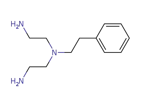 Molecular Structure of 76020-61-6 (1,2-Ethanediamine, N-(2-aminoethyl)-N-(2-phenylethyl)-)