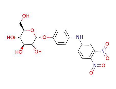 4-(3,4-dinitrophenylamino)phenyl α-D-glucopyranoside