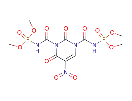 [3-(Dimethoxy-phosphorylaminocarbonyl)-5-nitro-2,6-dioxo-3,6-dihydro-2H-pyrimidine-1-carbonyl]-phosphoramidic acid dimethyl ester