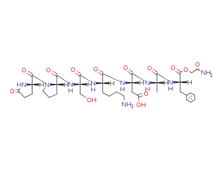 (S)-3-[(S)-6-Amino-2-((S)-3-hydroxy-2-{[(S)-1-((S)-5-oxo-pyrrolidine-2-carbonyl)-pyrrolidine-2-carbonyl]-amino}-propionylamino)-hexanoylamino]-N-[(S)-1-((S)-1-carbamoylmethoxycarbonyl-2-phenyl-ethylcarbamoyl)-ethyl]-succinamic acid
