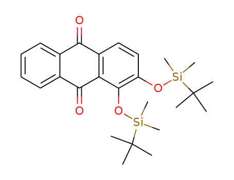 1,2-bis(tert-butyldimethylsiloxy)-9,10-anthracenedione