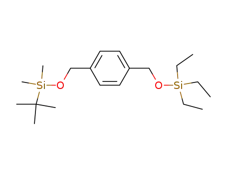 1-(tert-butyldimethylsilyloxymethyl)-4-triethylsilyloxymethylbenzene