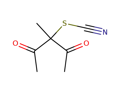 3-methyl-3-thiocyanatopentane-2,4-dione