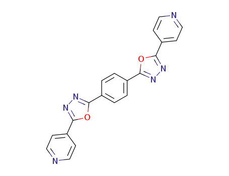 5,5'-di(4-pyridyl)-1,4-phenylenebis-1,3,4-oxadiazole