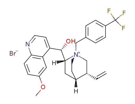 N-(4-trifluoromethylbenzyl)quinidinium bromide