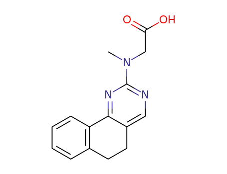 [(5,6-dihydro-benzo[h]quinazolin-2-yl)-methyl-amino]-acetic acid