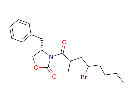 4-bromo-2-methyloctanoyl (5(S)-benzyl-2-oxazolidone) amide