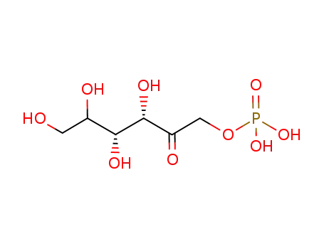 Phosphoric acid mono-((3S,4R)-3,4,5,6-tetrahydroxy-2-oxo-hexyl) ester