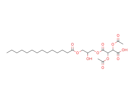 2,3-diacetoxy-succinic acid mono-(2-hydroxy-3-tetradecanoyloxy-propyl) ester