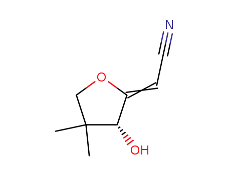 [(R)-3-Hydroxy-4,4-dimethyl-dihydro-furan-(2E)-ylidene]-acetonitrile