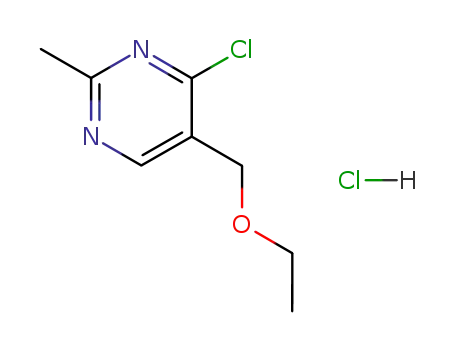 2-methyl-4-chloro-5-ethoxymethylpyrimidine hydrochloride