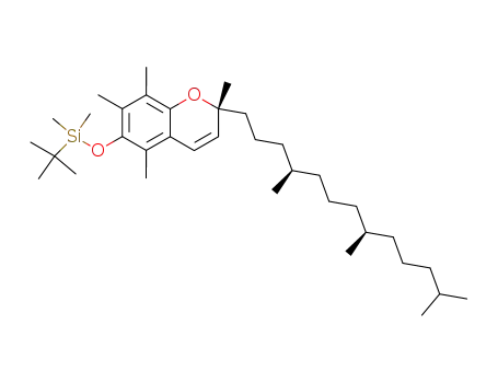 6-{[tert-butyl(dimethyl)-silyl]-oxy}-(2R)-2,5,7,8-tetramethyl-2-[(4R,8R)-4,8,12-trimethyl-tridecyl]-2H-chromene