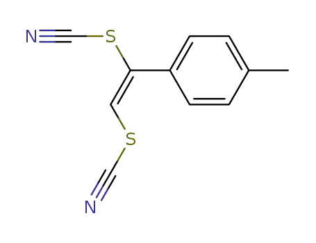 (E)-1-(1,2-dithiocyanatovinyl)-4-methylbenzene