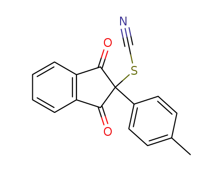 2-thiocyanato-2-(4-tolyl)indan-1,3-dione
