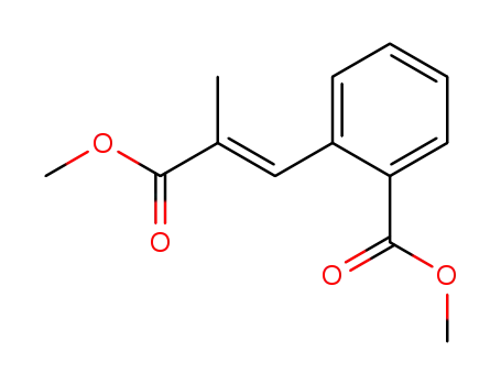 (E)-3-(2-carbomethoxyphenyl)-2-methyl acrylic acid methyl ester