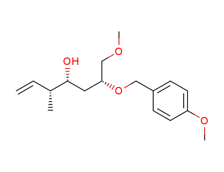 (3R,4R,6R)-7-Methoxy-6-(4-methoxy-benzyloxy)-3-methyl-hept-1-en-4-ol