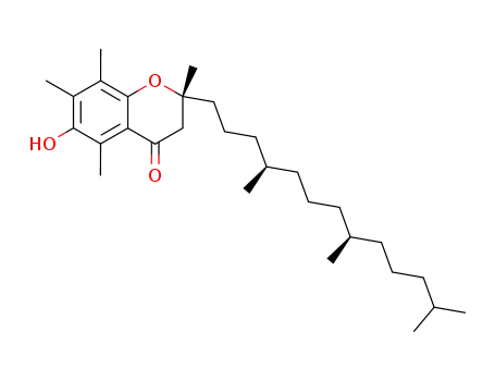 6-hydroxy-2,5,7,8-tetramethyl-2-(4,8,12-trimethyltridecyl)-4-chromanone