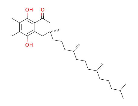 5,8-dihydroxy-3,6,7-trimethyl-3-(4,8,12-trimethyltridecyl)-1,2,3,4-tetrahydro-1-naphthalenone