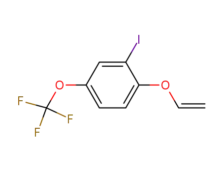 1-(vinyloxy)-2-iodo-4-trifluoromethoxybenzene