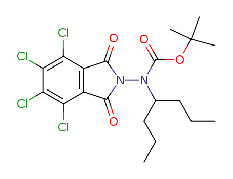 N-1'-(propyl)butyl-N-tert-butyloxycarbonylaminotetrachlorophthalimide
