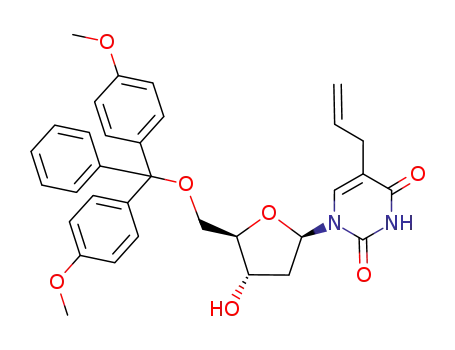 5-allyl-2'-deoxy-5'-O-(4,4'-dimethoxytrityl)uridine