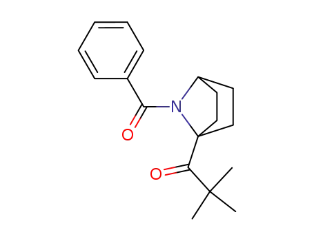 1-(N-benzoyl-7-azabicyclo[2.2.1]hept-1-yl) tert-butyl ketone