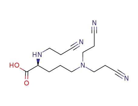 Nα,N',N'-tris(cyanoethyl)-L-ornithine