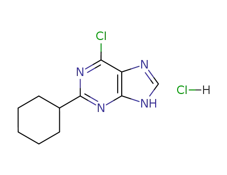 6-chloro-2-cyclohexylpurine hydrochloride