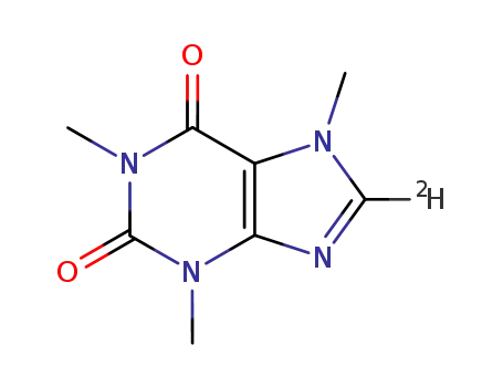 8-deuterio-1,3,7-trimethylxanthine