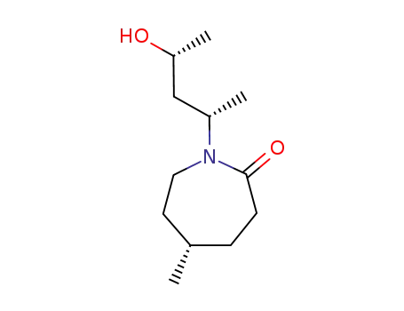 (1'S,3'R,5S)-5-methyl-1-(3'-hydroxy-1'-methylbutyl)-hexahydro-2H-azepin-2-one