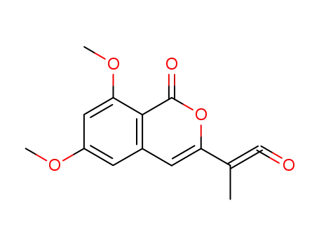 6,8-dimethoxy-3-(1-methyl-2-oxo-vinyl)-isochromen-1-one