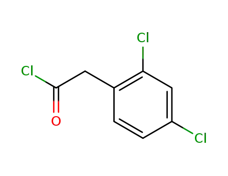 Molecular Structure of 53056-20-5 ((2,4-DICHLORO-PHENYL)-ACETYL CHLORIDE)