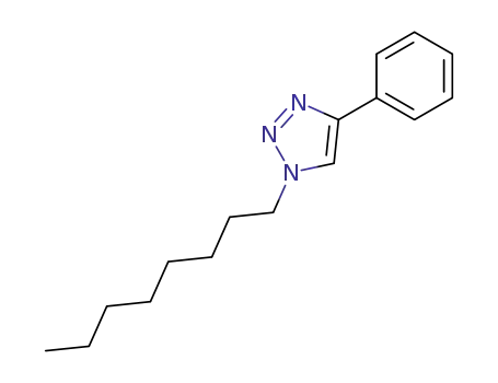 Molecular Structure of 853052-50-3 (1H-1,2,3-Triazole, 1-octyl-4-phenyl-)