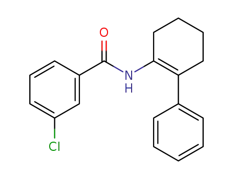 N-[2-phenyl-1-cyclohexenyl]-3-chlorobenzamide
