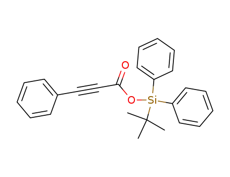 tert-butyldiphenylsilyl 3-phenylpropiolate