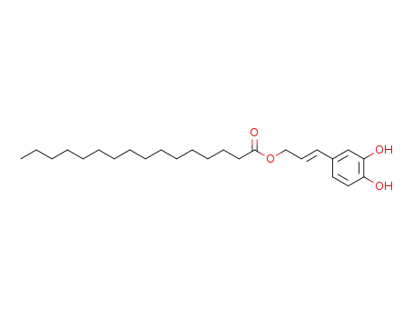 3,4-dihydroxycinnamyl palmitate