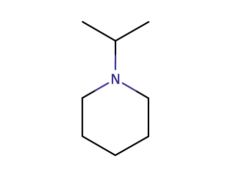 Molecular Structure of 766-79-0 (1-(propan-2-yl)piperidine)