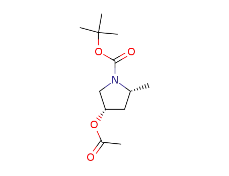 (2R,4S)-tert-butyl 4-acetoxy-2-methylpyrrolidine-1-carboxylate