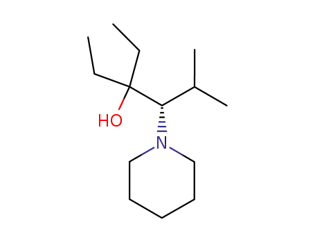 (S)-3-ethyl-5-methyl-4-(piperidin-1-yl)hexan-3-ol